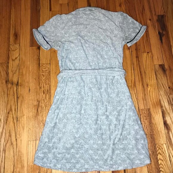 Juicy Couture Gray Terry heart robe SZ SM - Picture 2 of 4